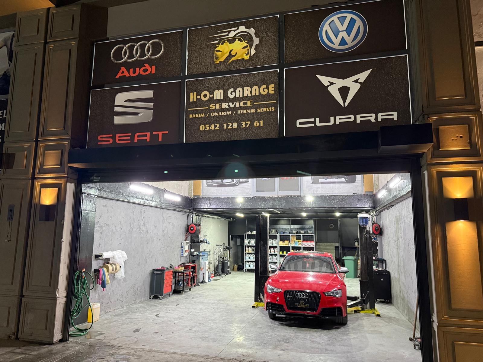 HOM Garage Service premium oto servis atölyesi, Esenyurt / İstanbul